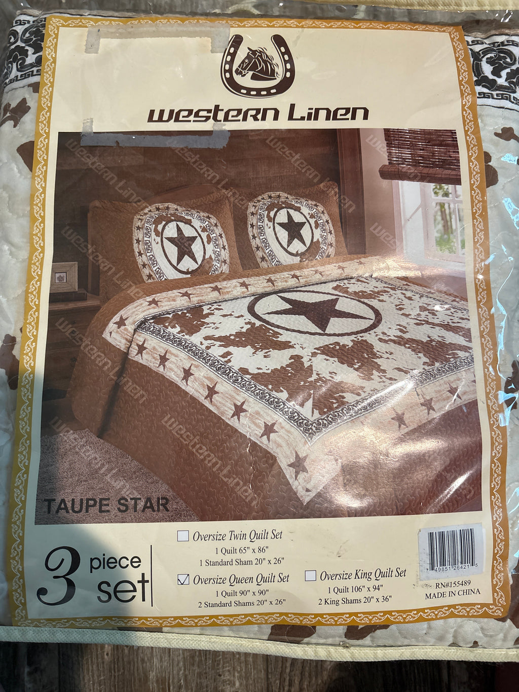Queen quilt set